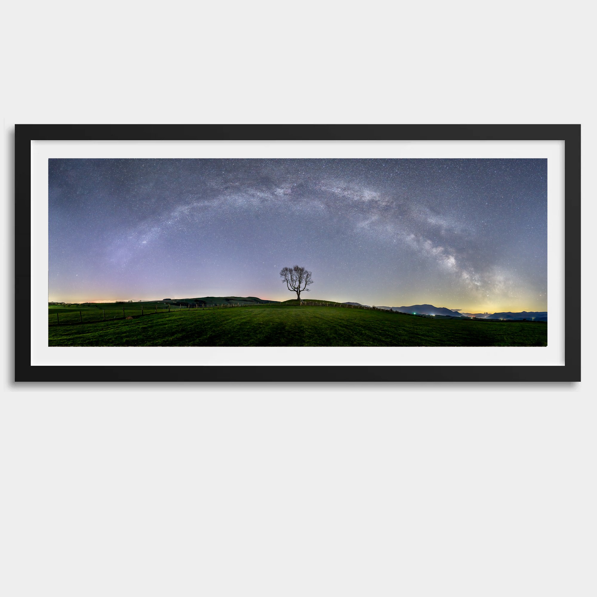 Tree on the Hill Spring Arch PANO BLACK FRAME.jpg