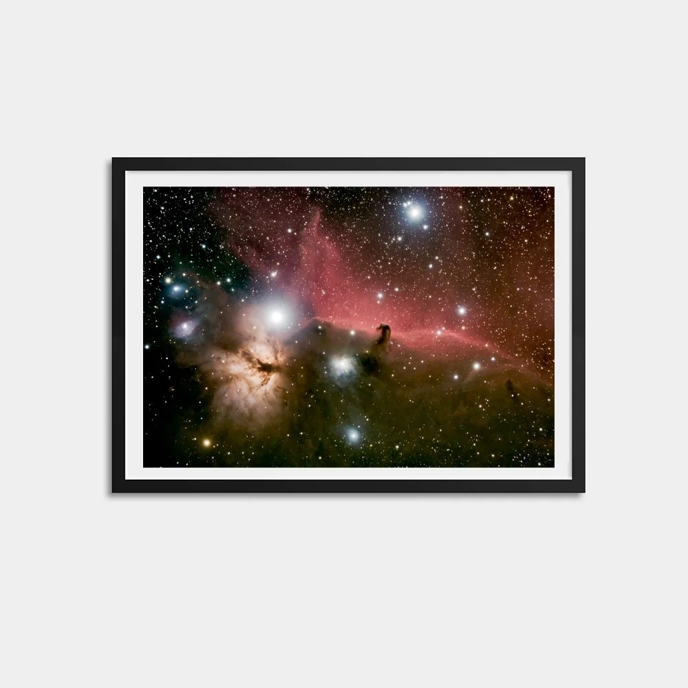 The Horsehead & Flame Nebula