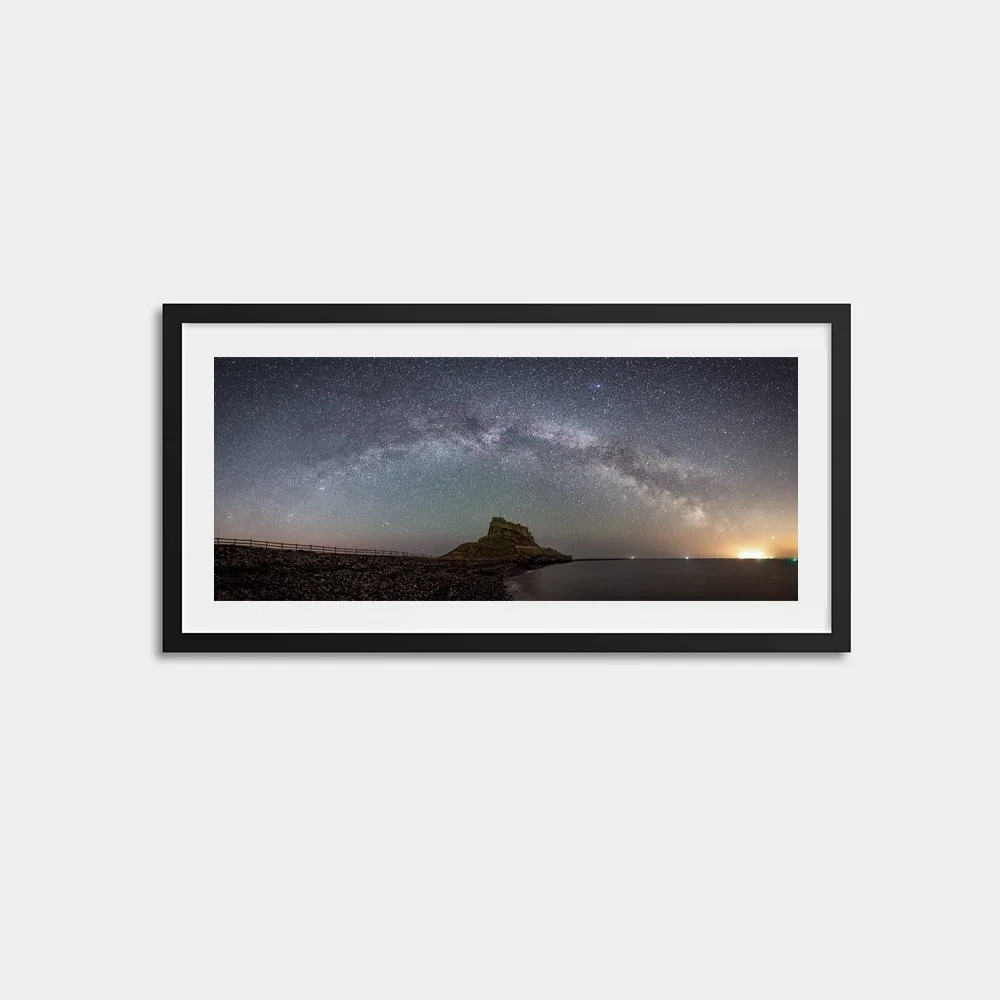 Lindisfarne Milky Way BLACK FRAME.jpg