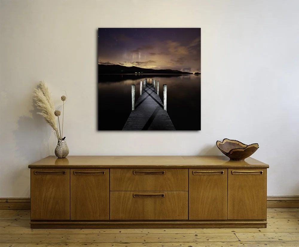 Light pillars over Borrowdale SQUARE-ACRYLIC METAL.jpg