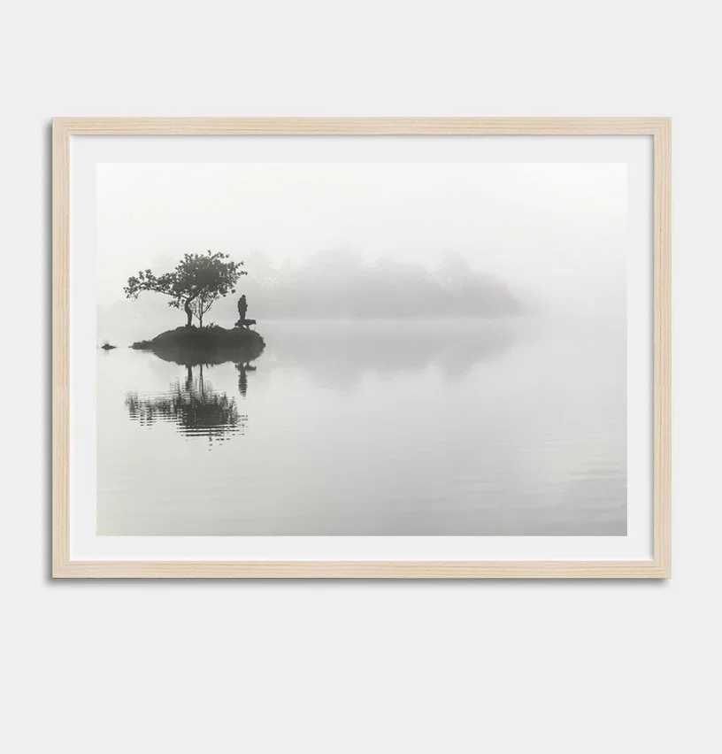A Misty Rydal Dawn OAK FRAME.jpg