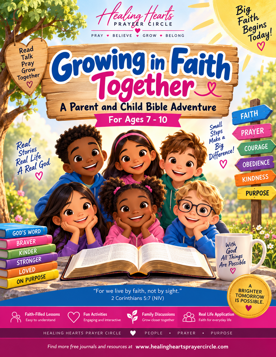 Growing in Faith Together: A Parent and Child Bible Adventure