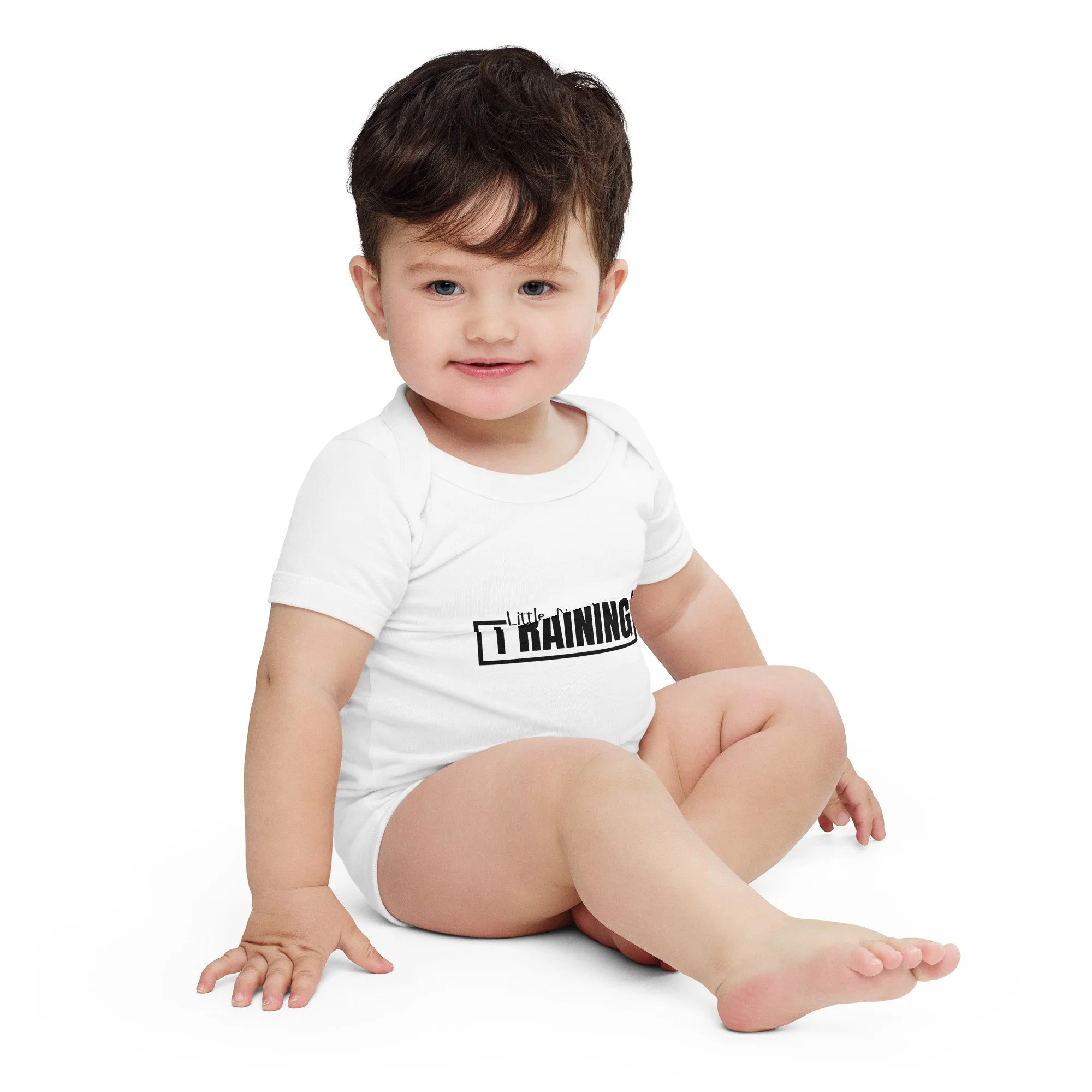 Little Disciple in Training Baby Short Sleeve One-Piece