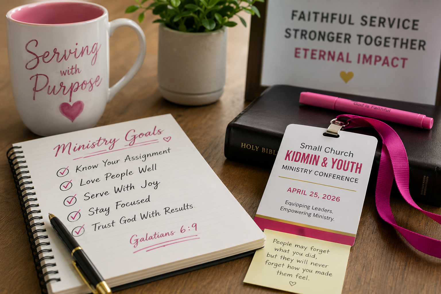  Serving With Purpose: Ministry Lessons From the Small Church Conference