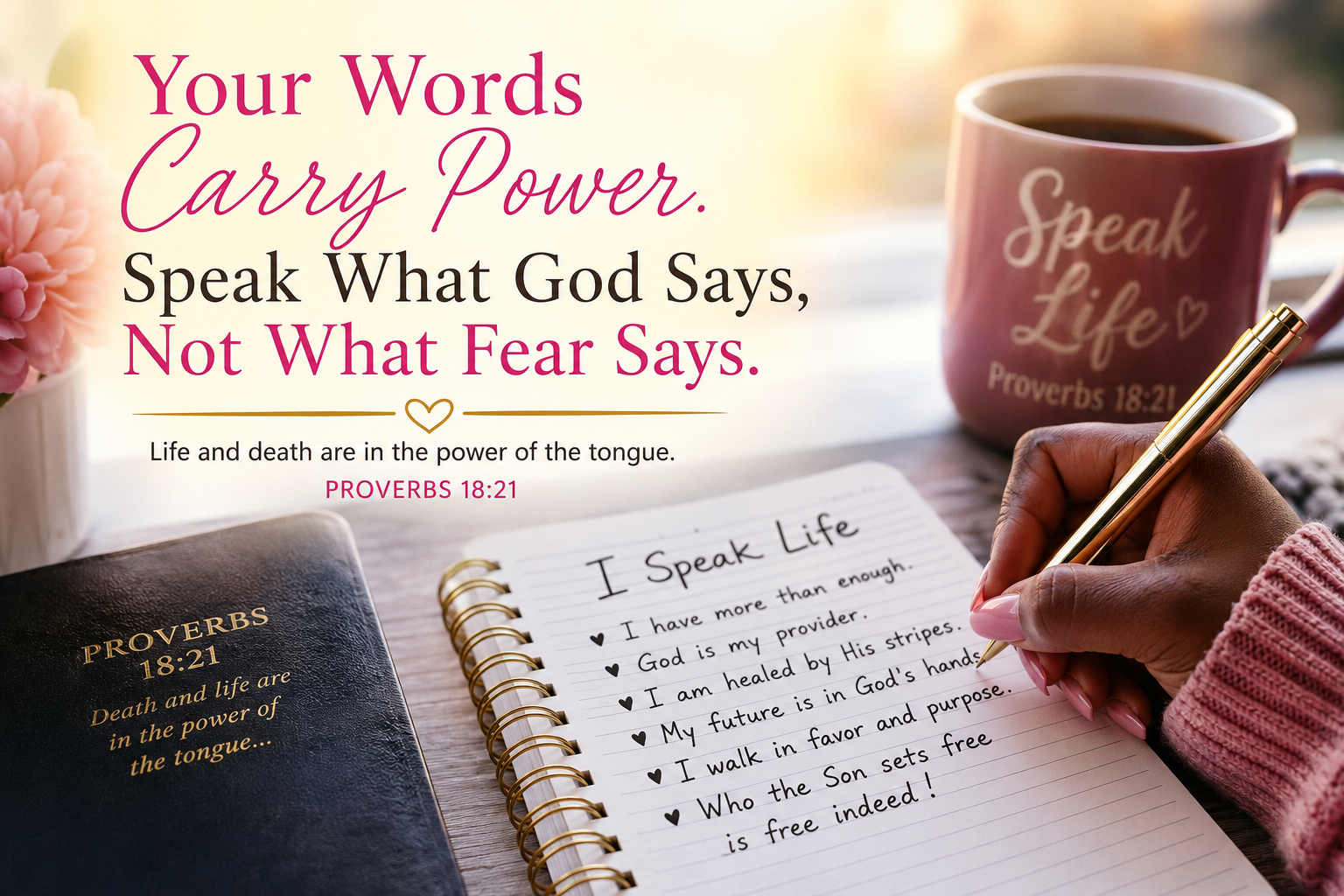 The Power of Prophetic Words: Speaking Life Over What God Has Spoken