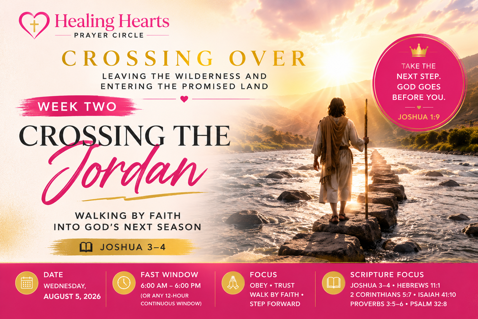 CORPORATE FAST • CROSSING OVER SERIES • WEEK TWO