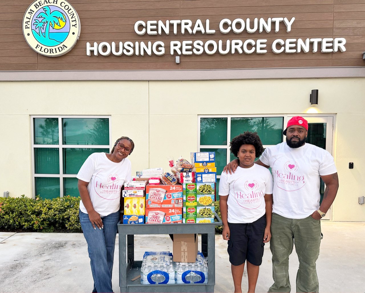 Board members supporting Central County Housing Resource Center through community outreach and donations