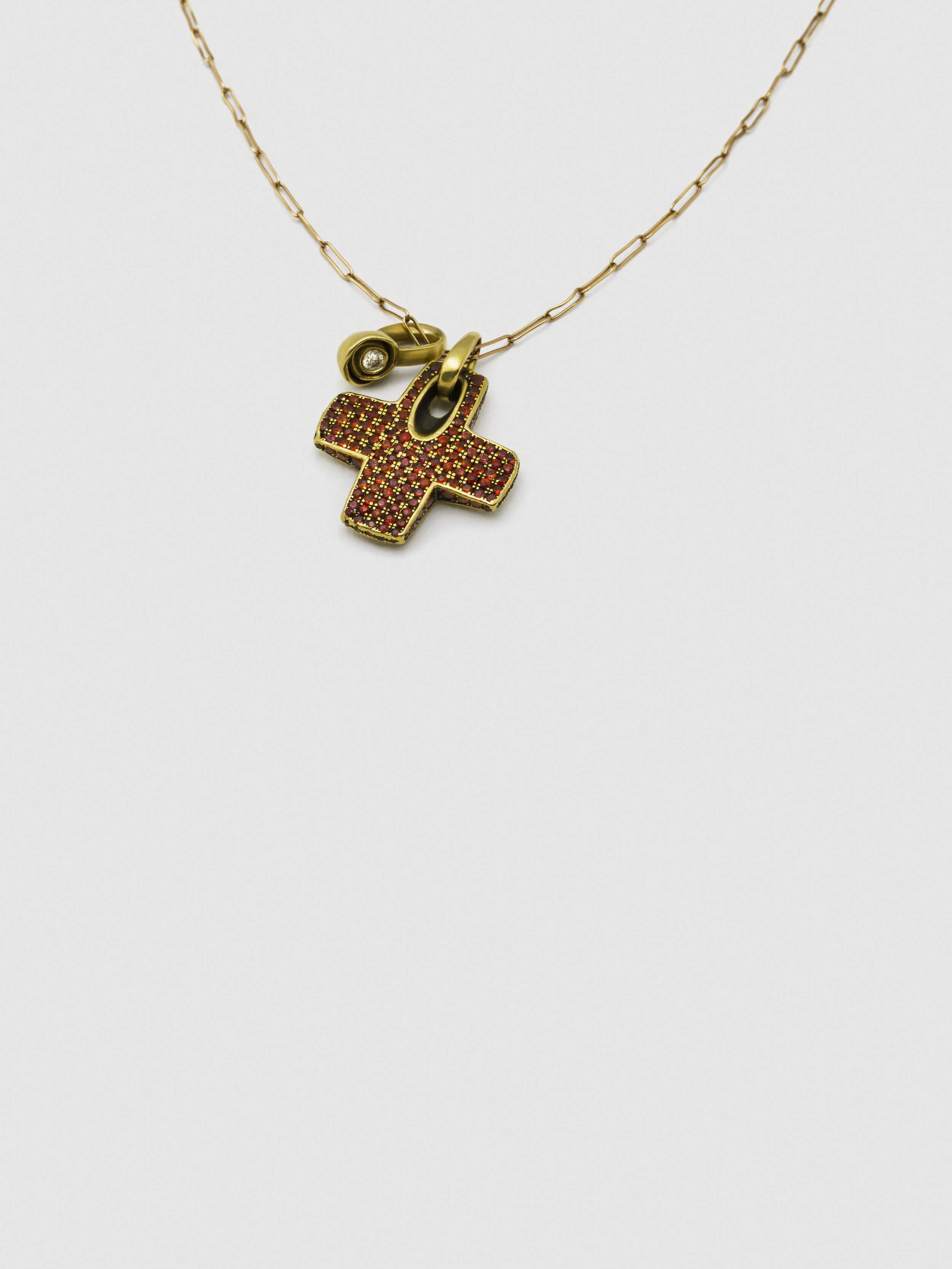 AF-Pavee Cross & single rose pendant-JK_K105904-01a.jpg