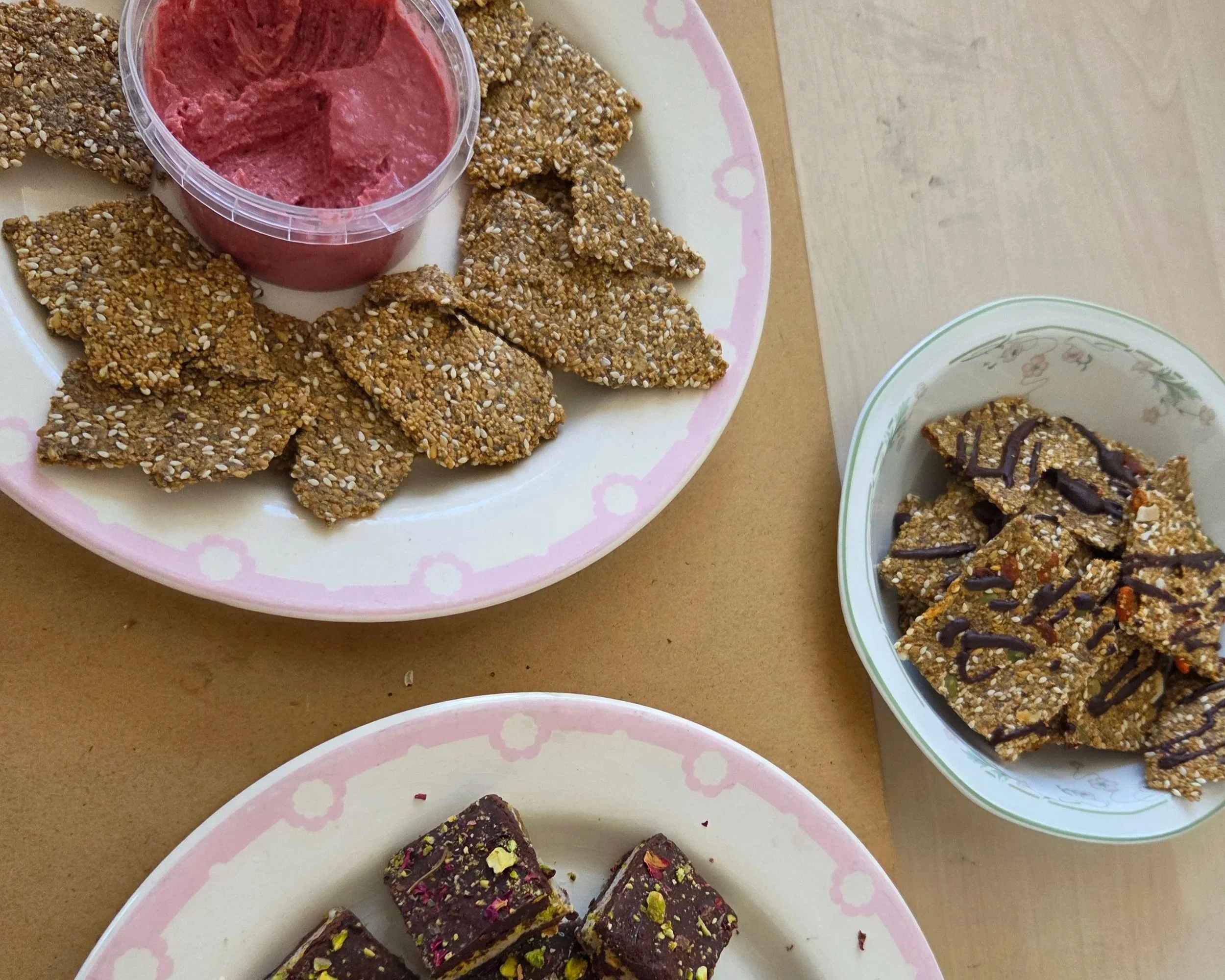 Amaranth Crackers