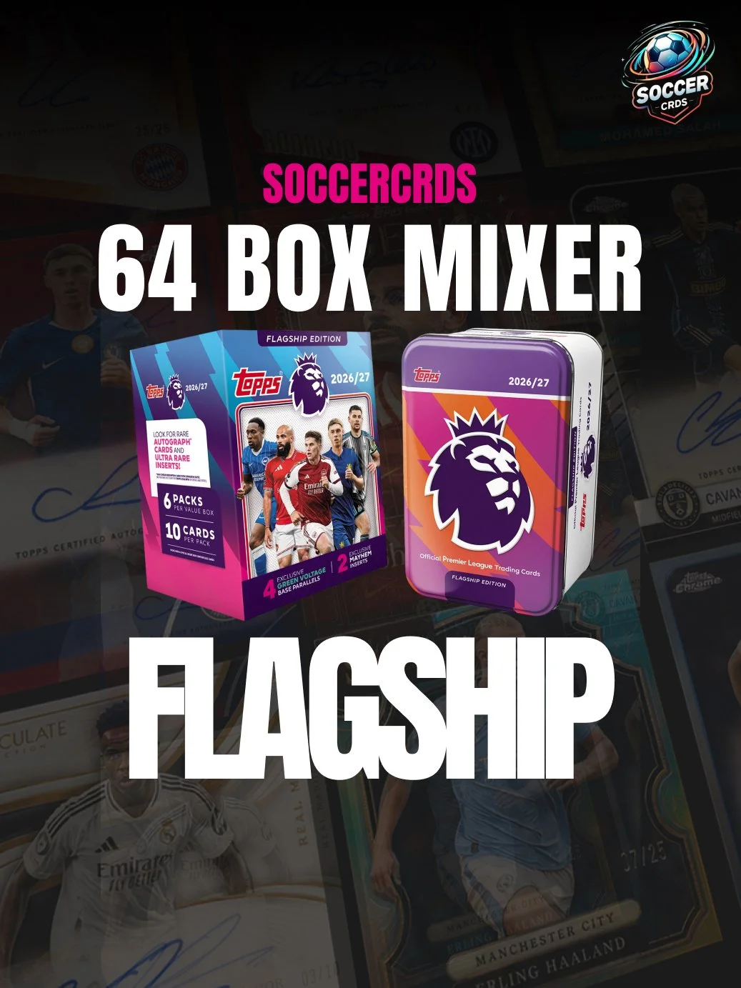 PREMIER LEAGUE FLAGSHIP DOUBLE CASE MIXER!