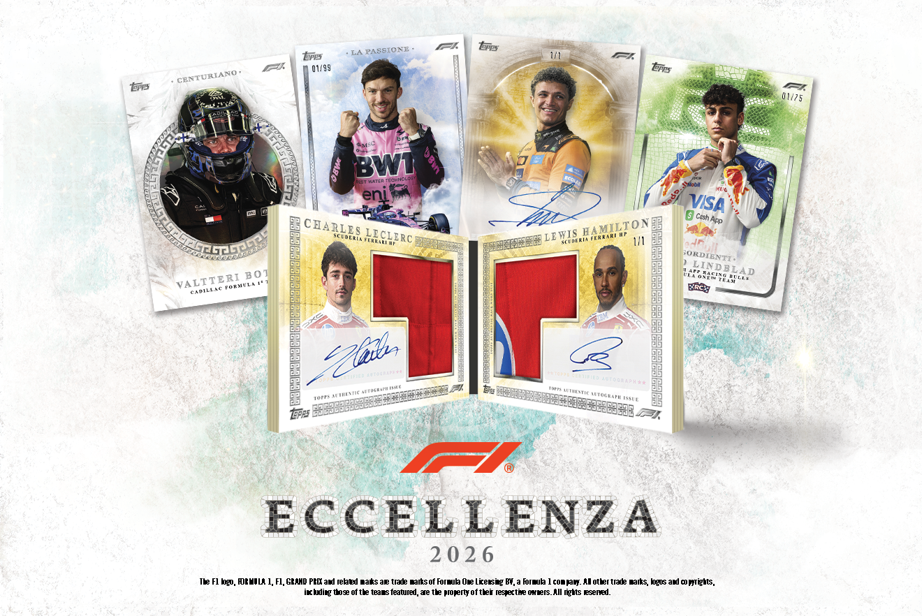 Topps F1® Eccellenza 2026 OUT NOW