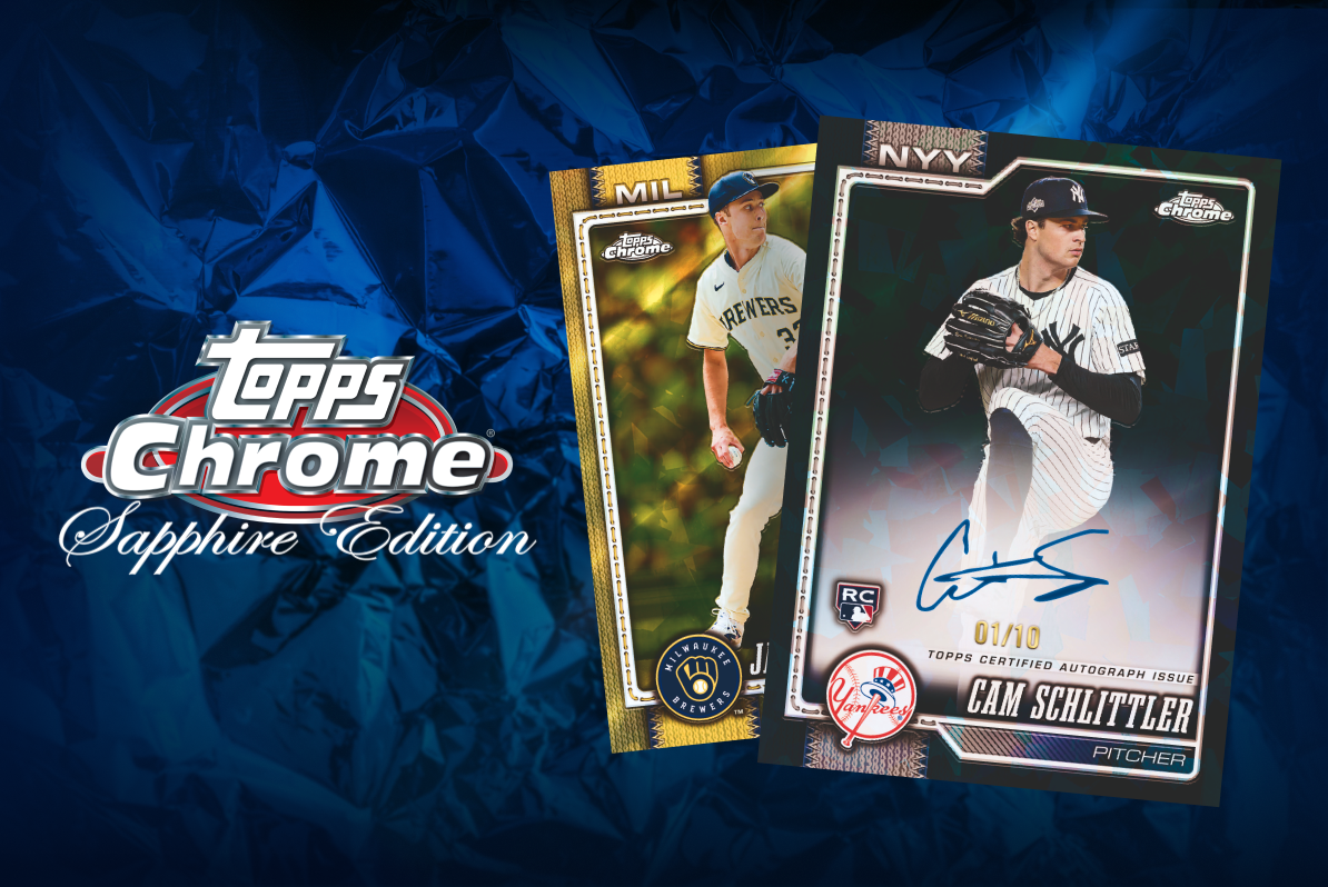 2026 Topps Chrome® Baseball Sapphire Edition OUT NOW