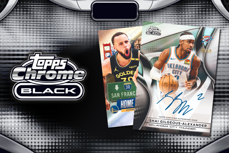 2025-26 Topps Chrome Black® Basketball OUT NOW