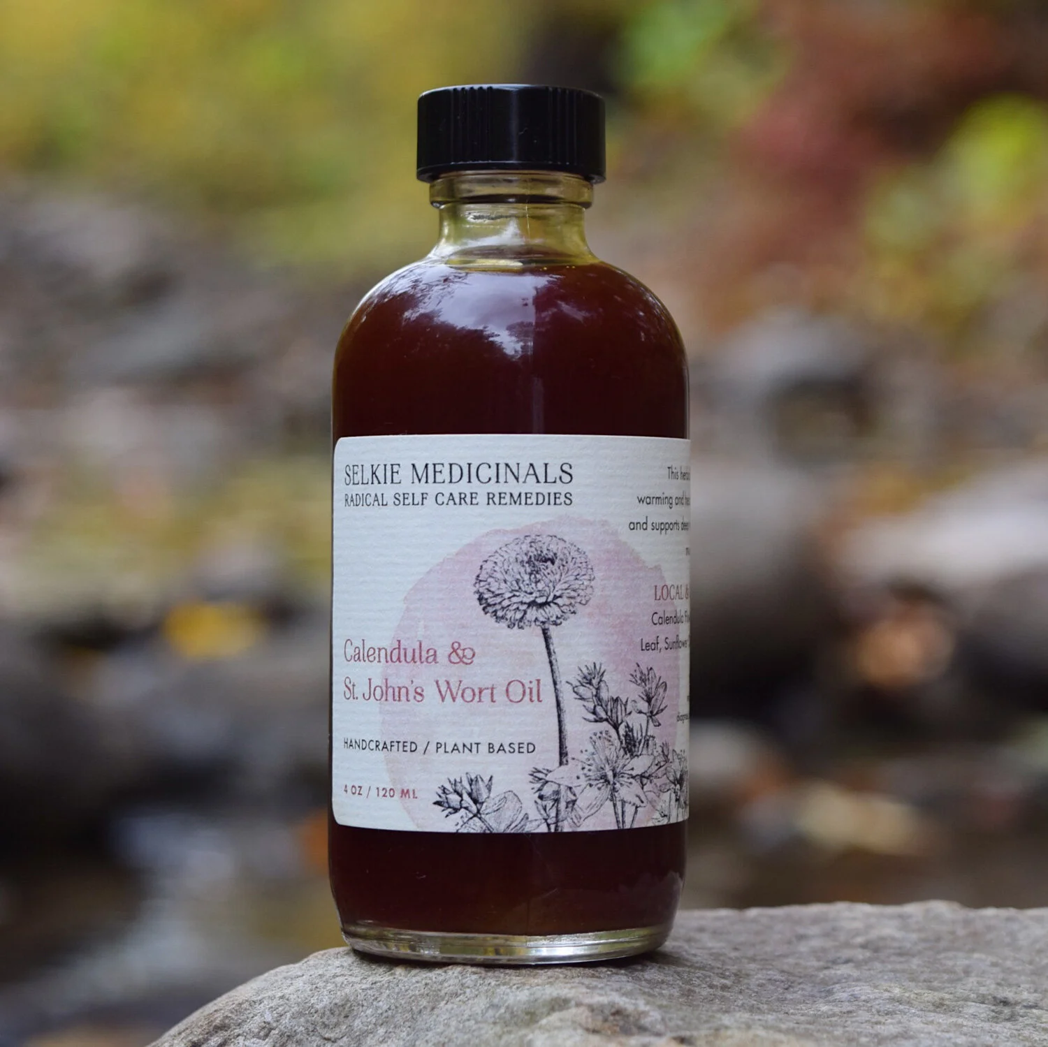 Calendula & St. John's Wort Herbal Body Oil
