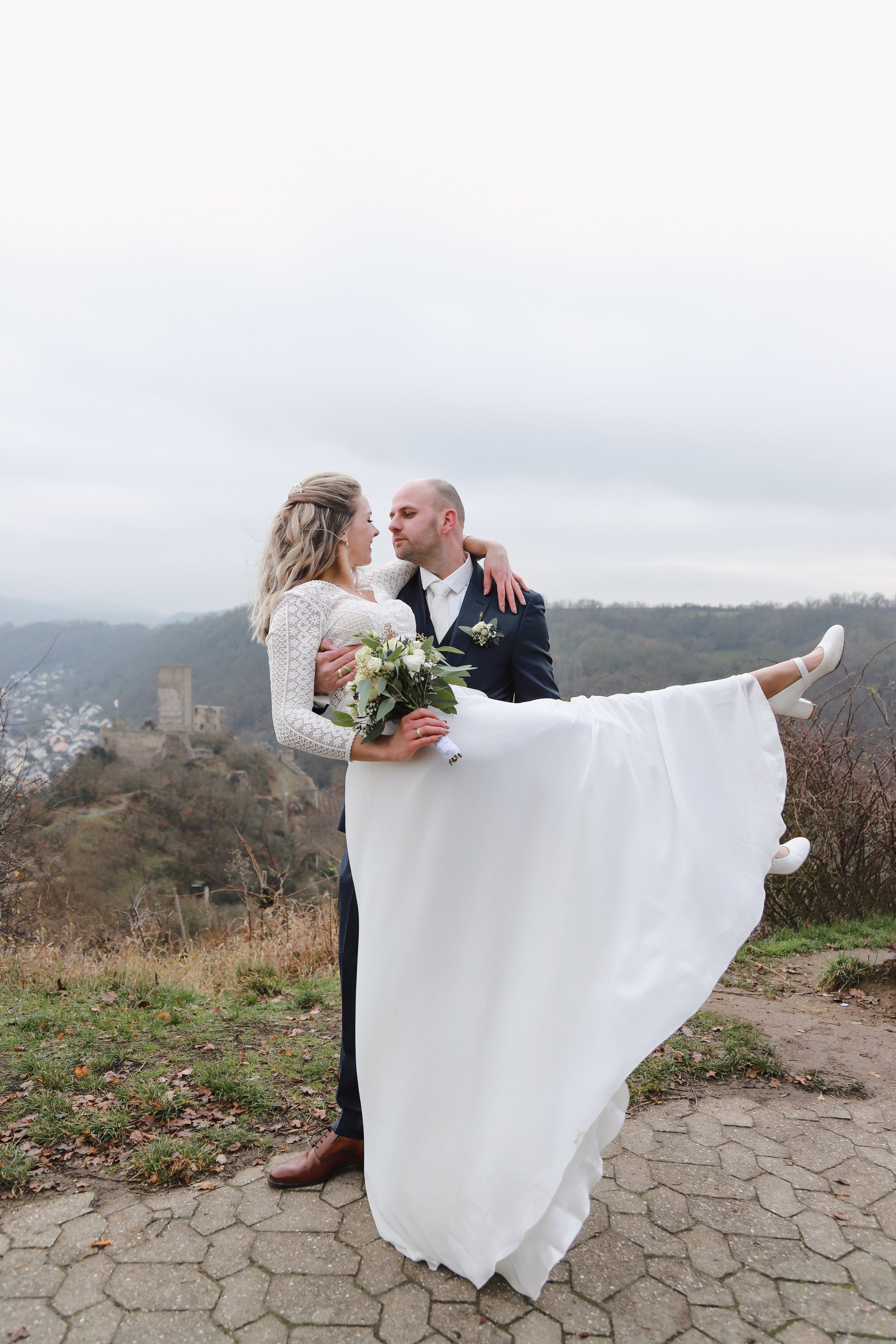Hochzeitsfotograf Rheinland - Pfalz: Brautpaarfotoshooting
