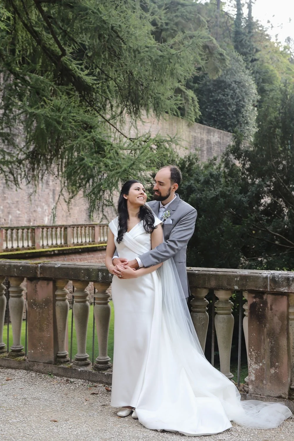 Hochzeitsfotoshooting im Schlossgarten Heidelberg