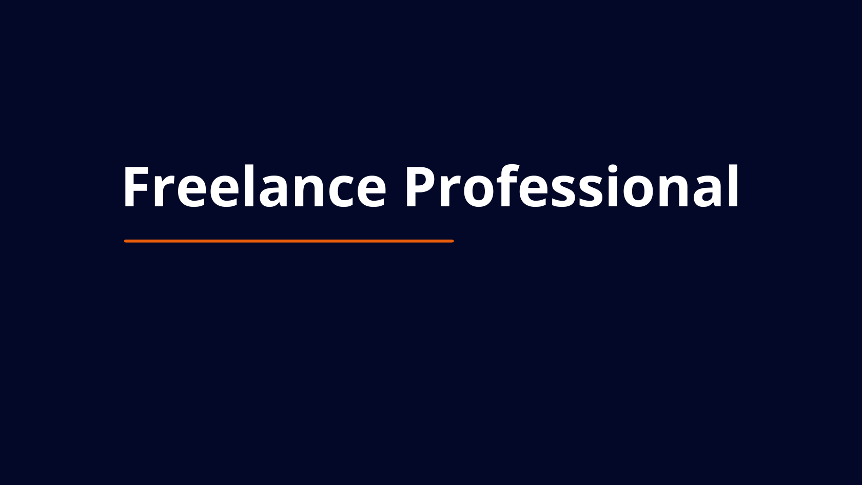 Freelance Professional
