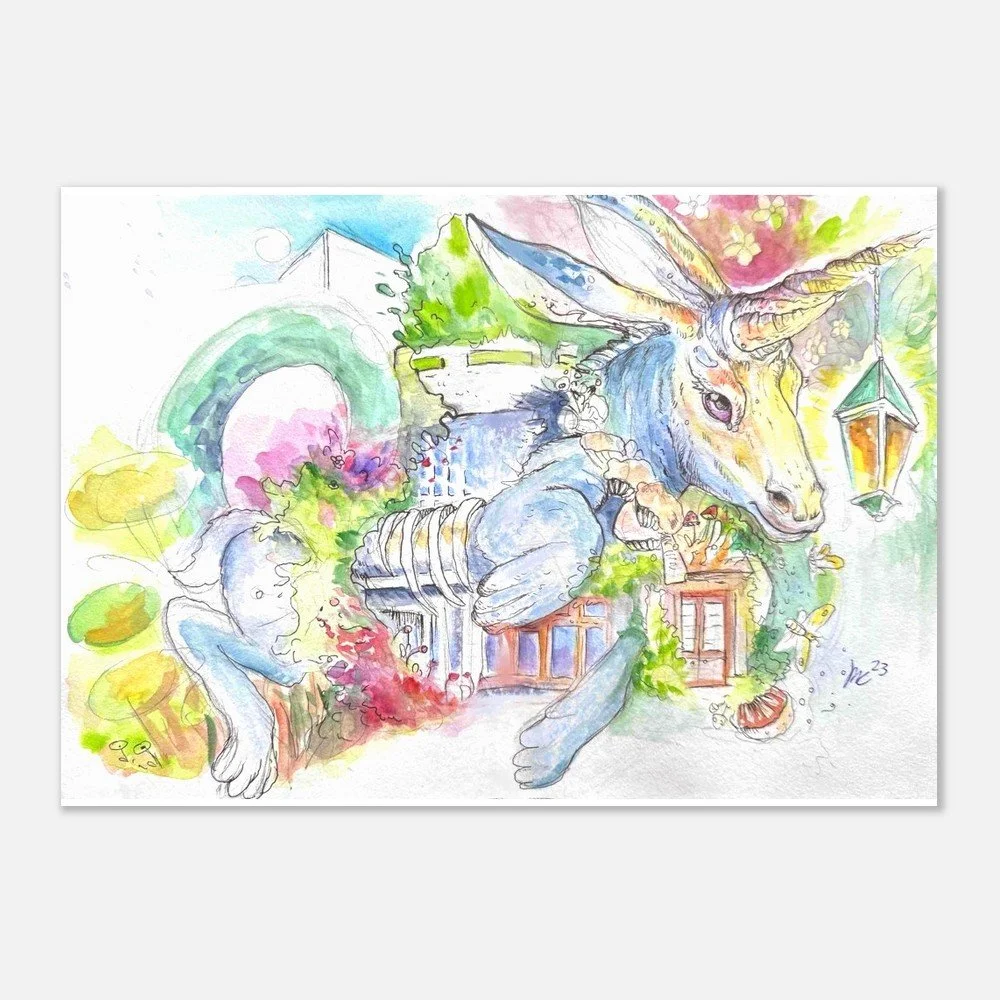 Der Geist der verborgen Welten (Print) A4