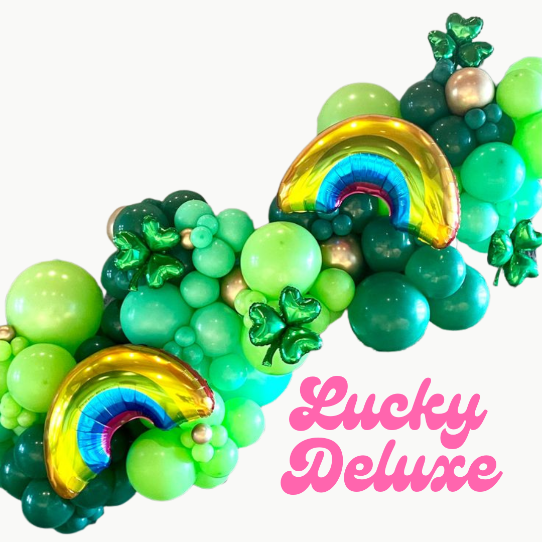 🍀🌈 Lucky Deluxe Balloon Arch 🌈🍀