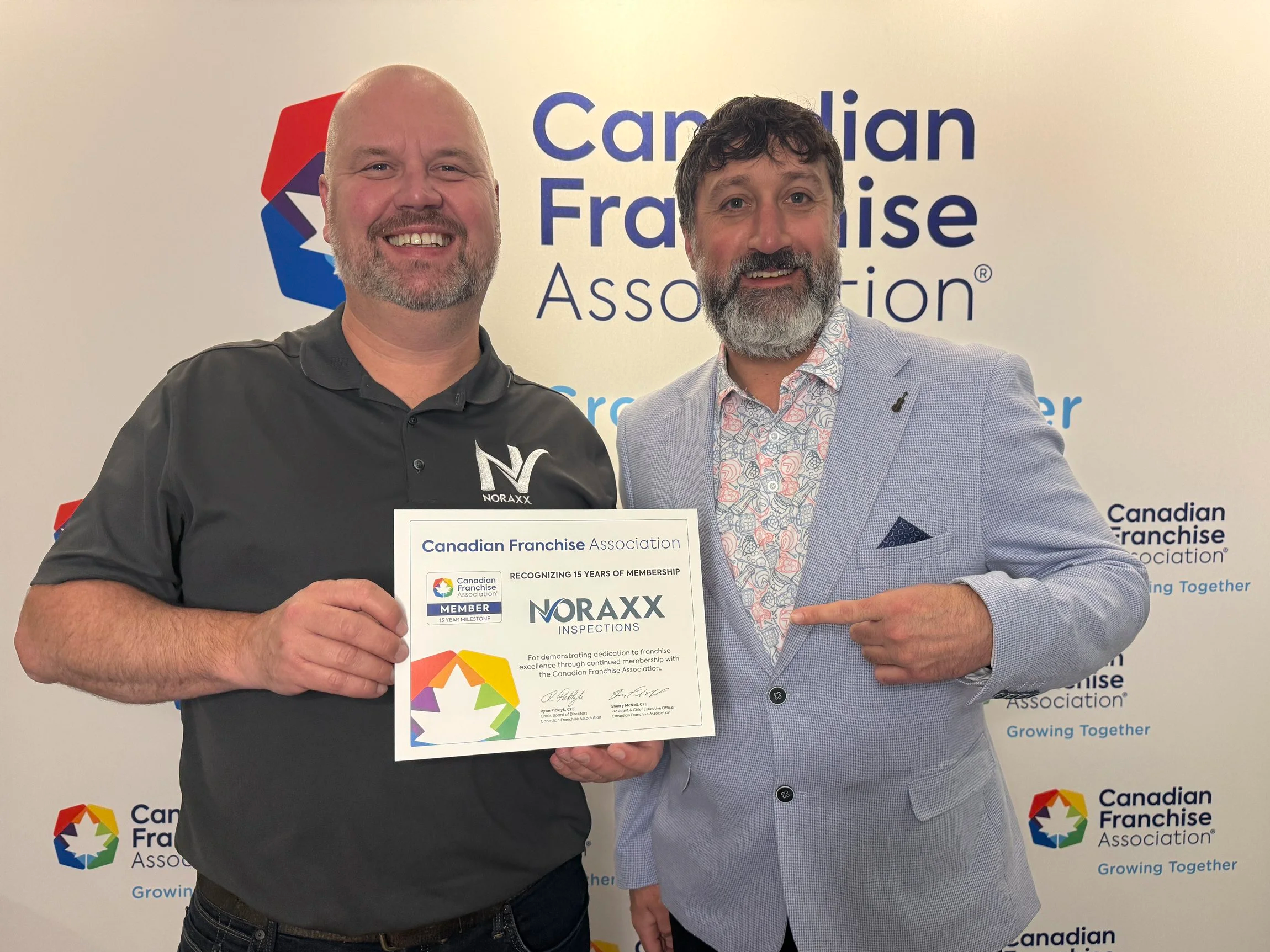 Celebrating 15 Years of Partnership: Noraxx and the Canadian Franchise Association