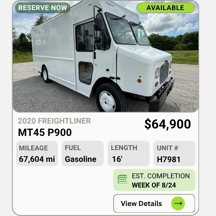 2020 Freightliner MT45 Step Van