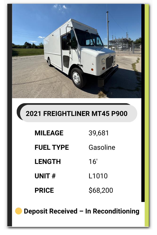 2021 Freightliner MT45 for sale