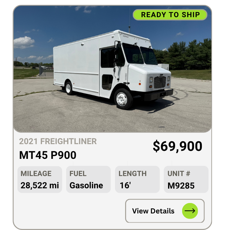 2021 Freightliner MT45 P900 step van for sale
