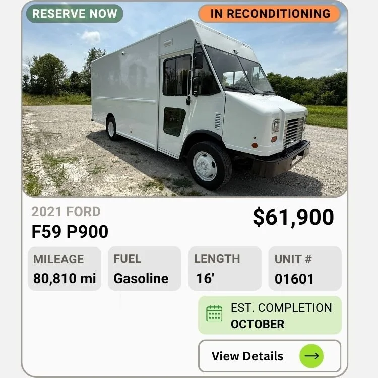 2021 Ford F59 Step Van