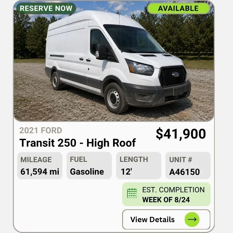 2021 Ford Transit 250 High Roof