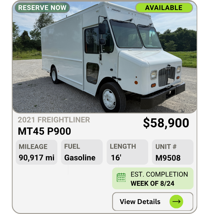 2021 Freightliner MT45 Step Van