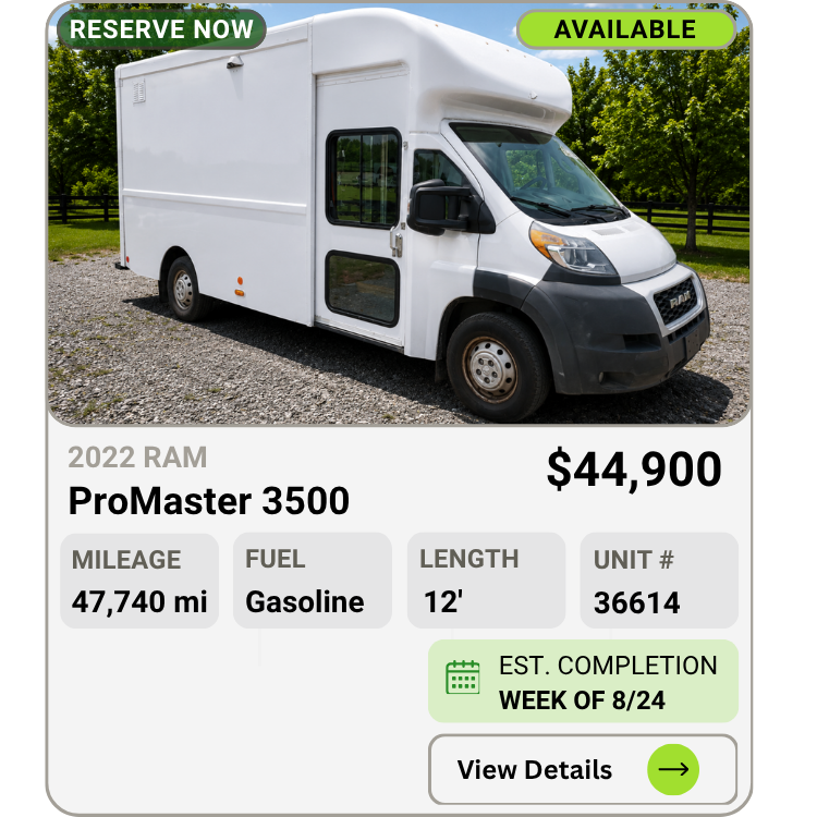 2022 Ram ProMaster 3500