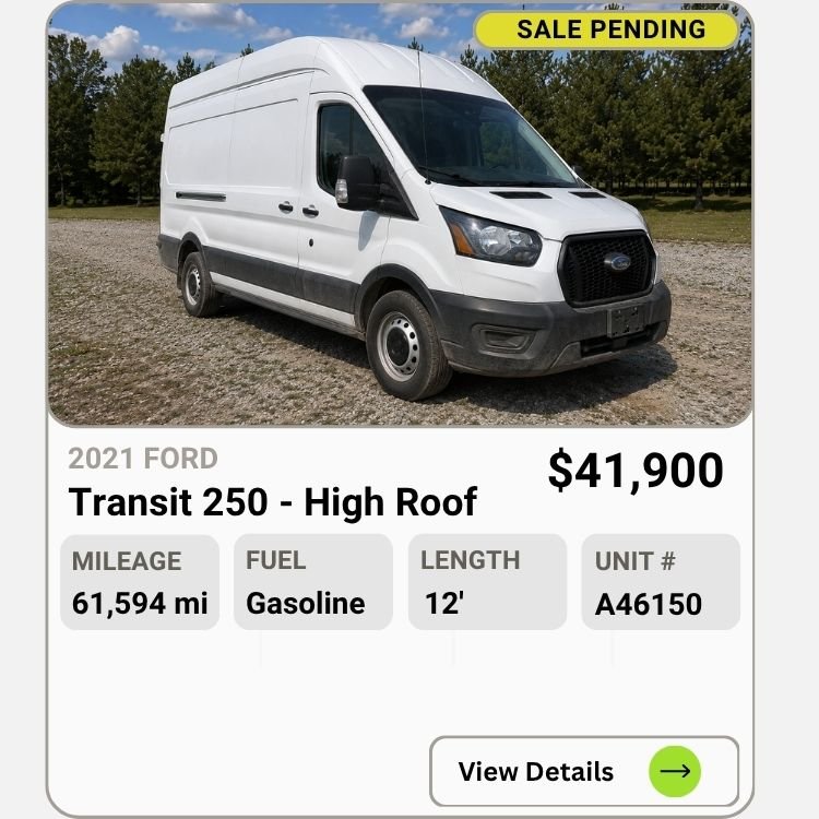 2021 Ford Transit 250 High Roof