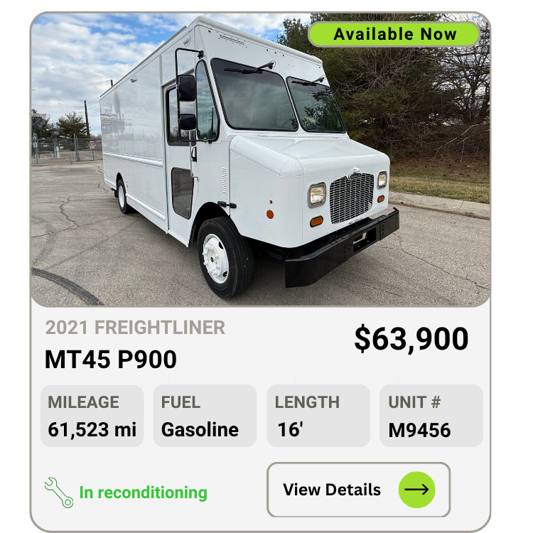 2021 Freightliner MT45 P900 step van for sale