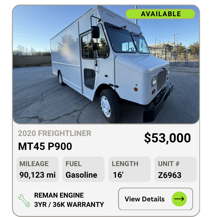 2020 Freightliner MT45 P900 step van for sale