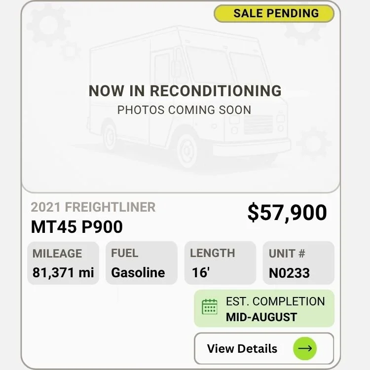 2021 Freightliner MT45 Step Van