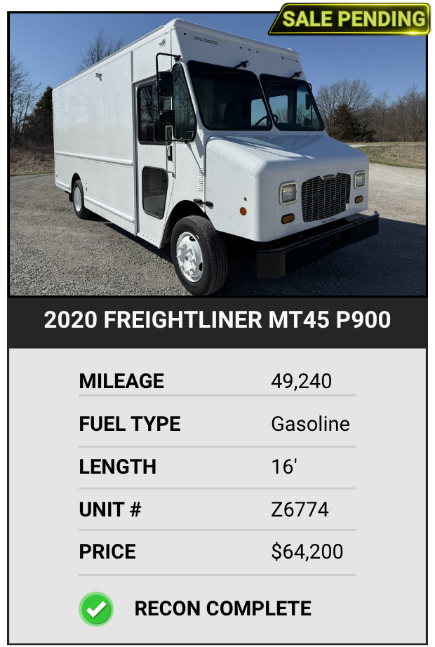 2020 Freightliner MT45 P900