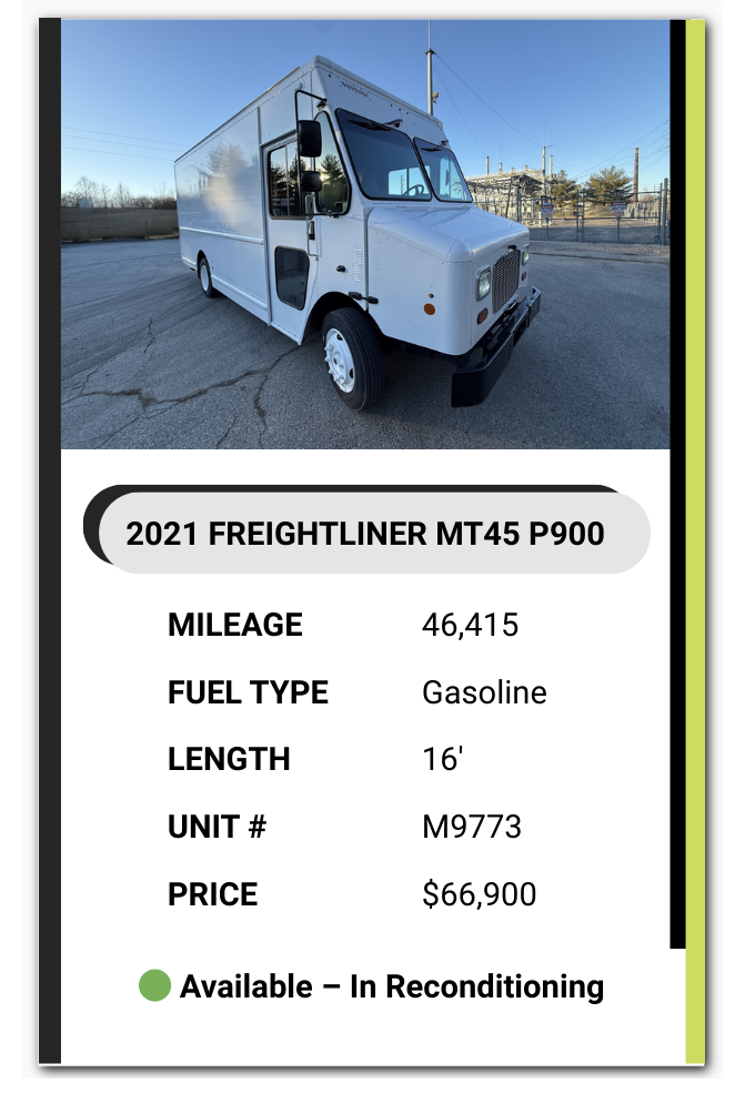 2021 Freightliner MT45 for sale