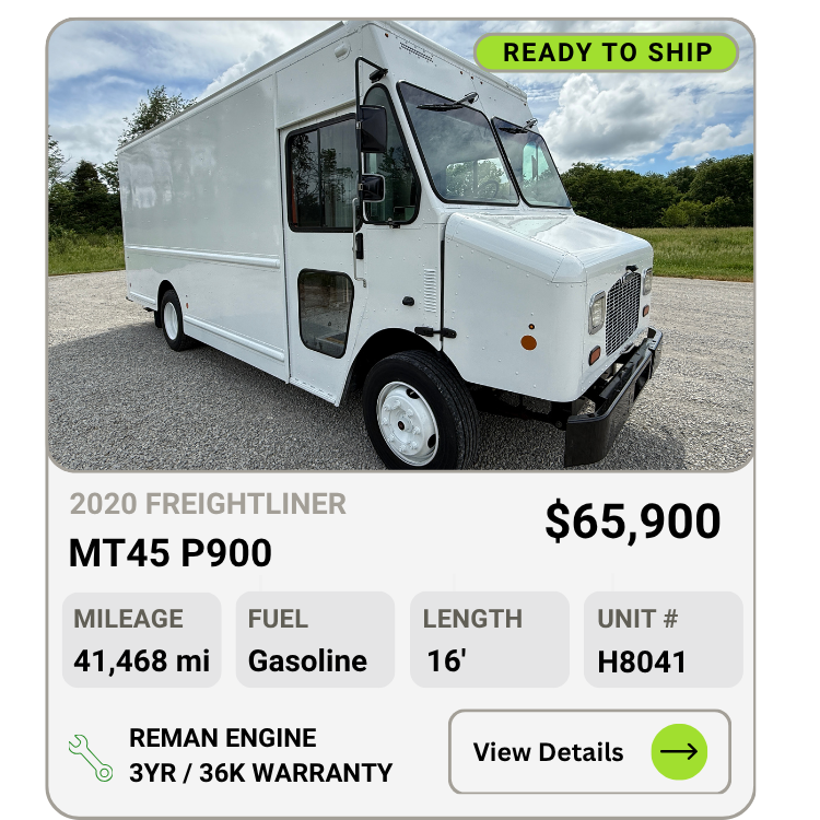 2020 Freightliner MT45 P900 step van for sale