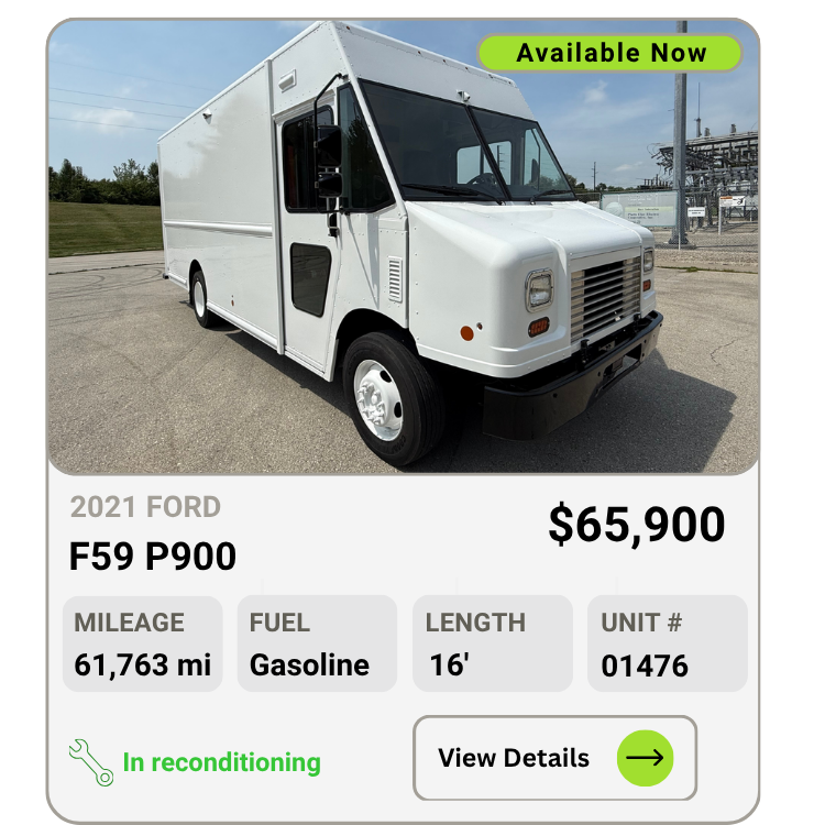 2021 Ford F59 P900 step van for sale