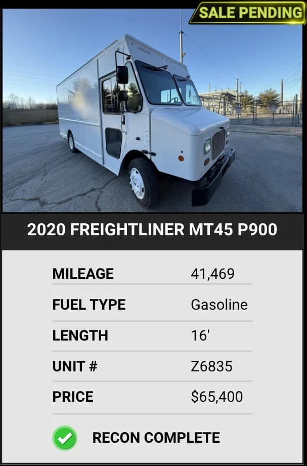 2020 Freightliner MT45 P900 Step van for sale