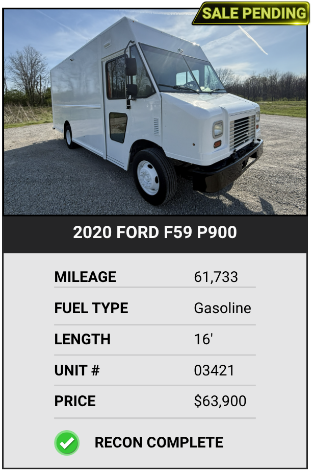 2020 Ford F59 P900
