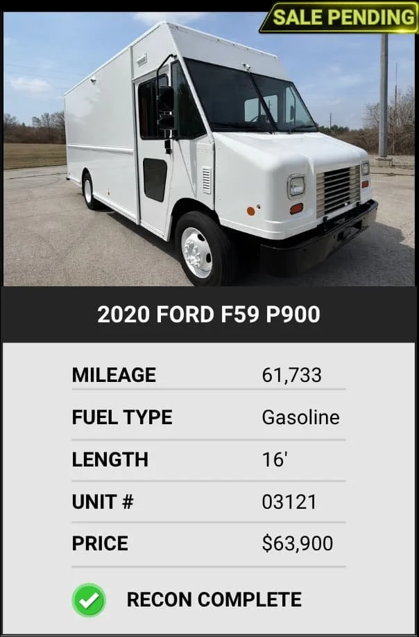 2020 Ford F59 P900 Step Van for sale