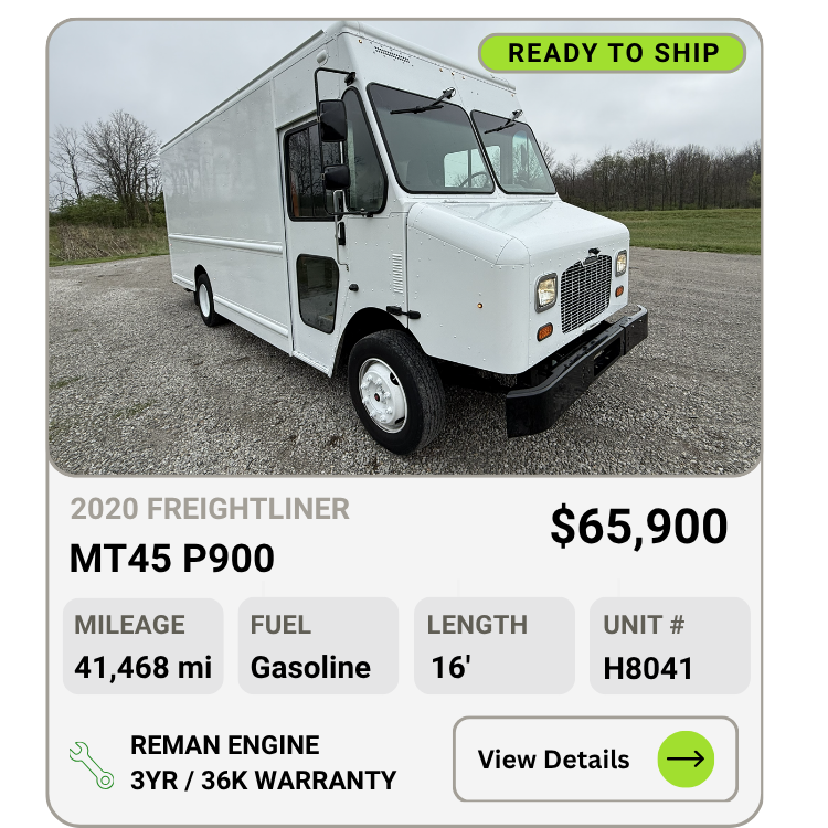 2020 Freightliner MT45 P900 step van for sale