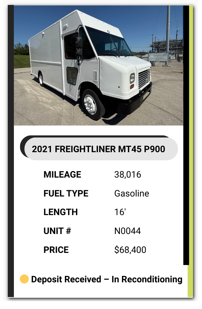 2021 Freightliner MT45 for sale