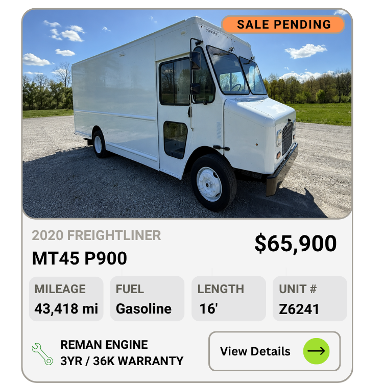 2020 Freightliner MT45 P900 Step Van for Sale