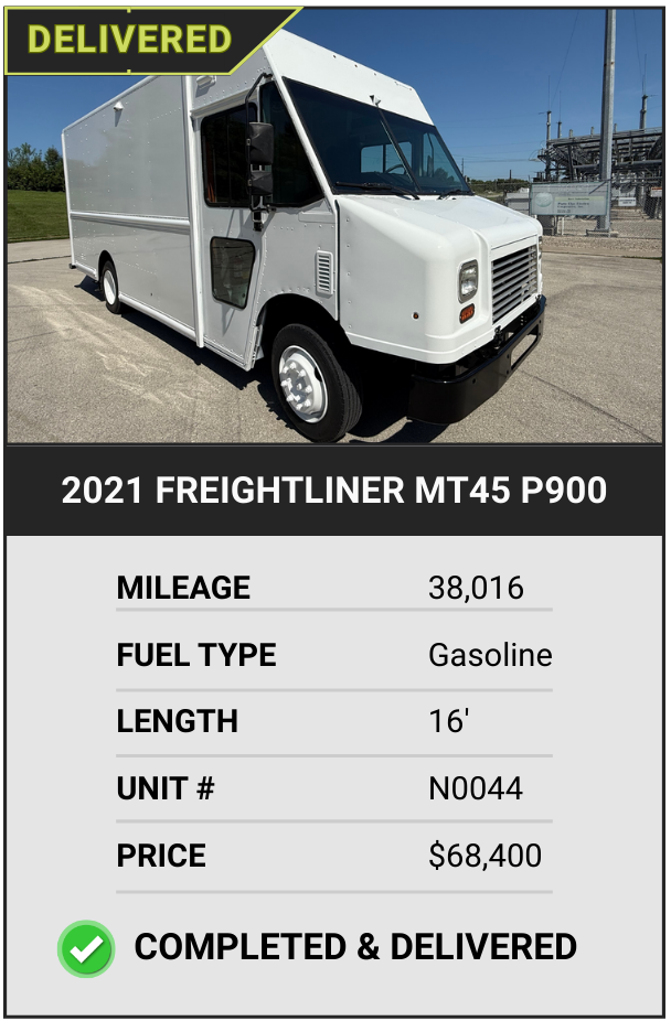 2021 Freightliner MT45 P900