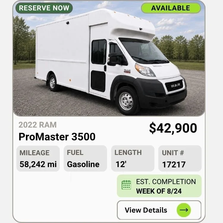 2022 Ram ProMaster 3500