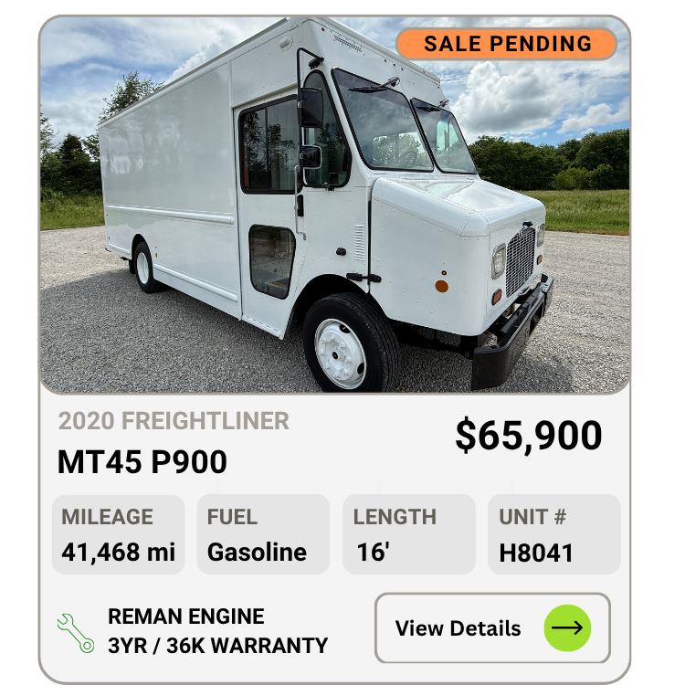2020 Freightliner MT45 P900 step van for sale