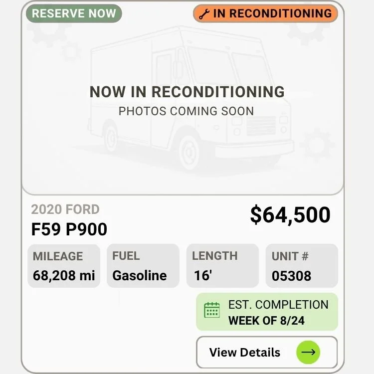 2020 Ford F59 Step Van