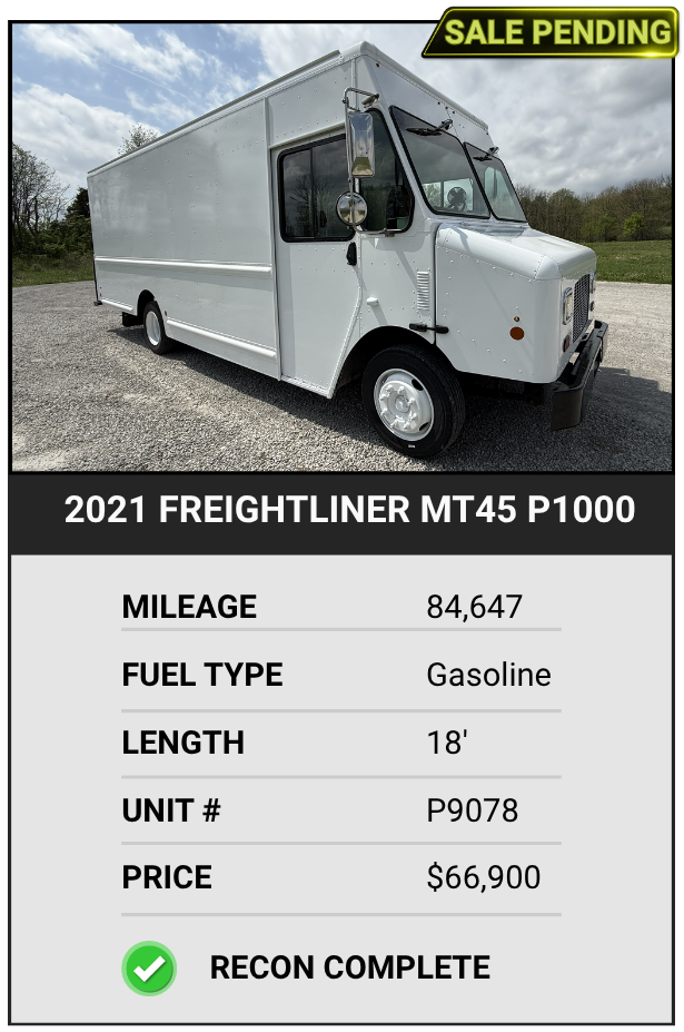 2021 Freightliner MT45 P1000